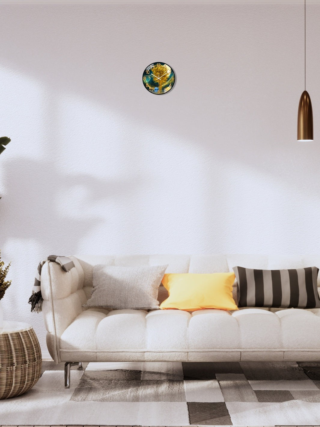 horloge murale arbre de vie