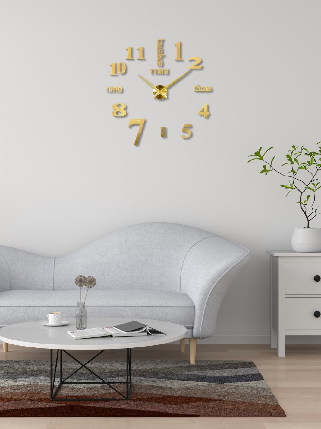 grande horloge murale originale_Or (2)