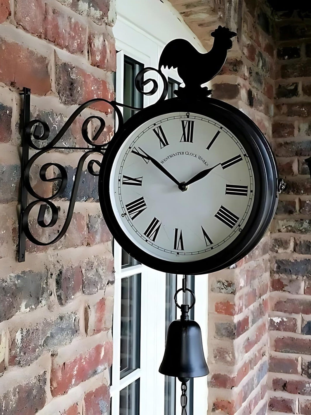 horloge exterieure vintage_Noir (4)