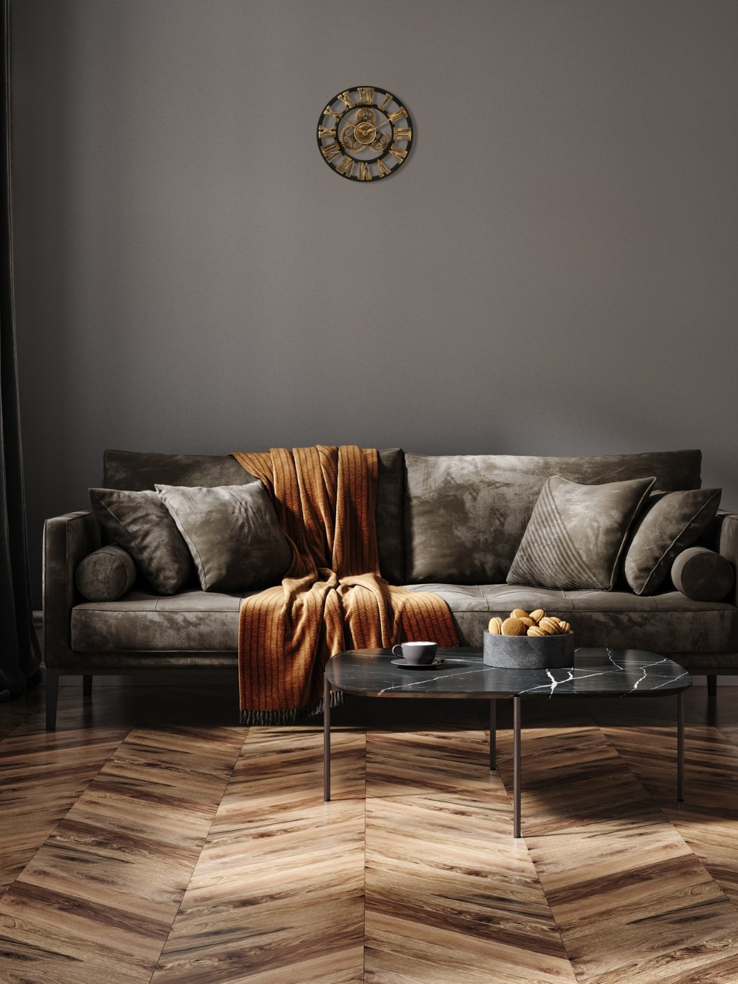 horloge murale vintage factory_Or (5)