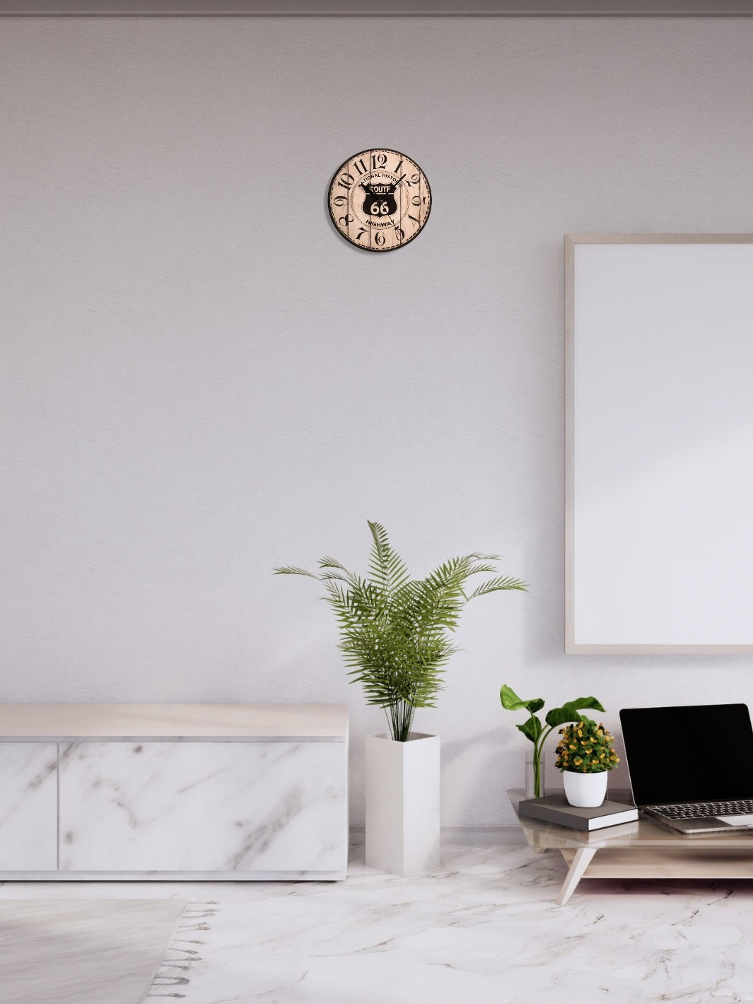 petite horloge murale vintage_Vintage Highway (2)