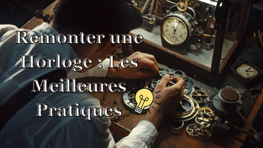 remonter une horloge : les meilleures pratiques