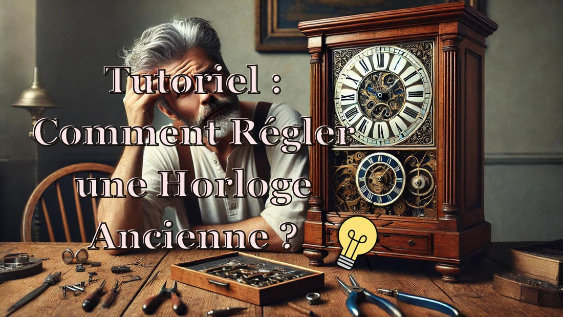 tutoriel : comment régler une horloge ancienne ?