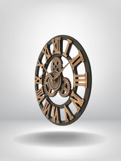 grande horloge murale vintage_Or (2)