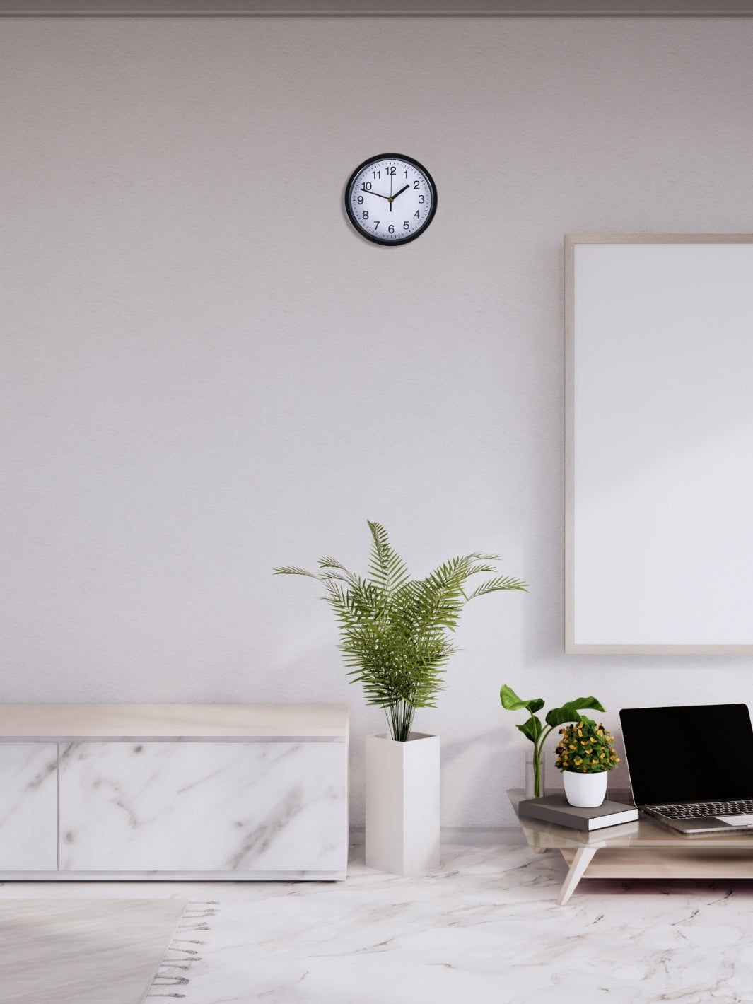 horloge de bureau vintage_Noir (2)