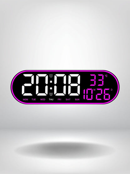 horloge digitale design_Violet