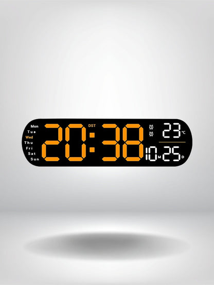 horloge led digitale_Orange