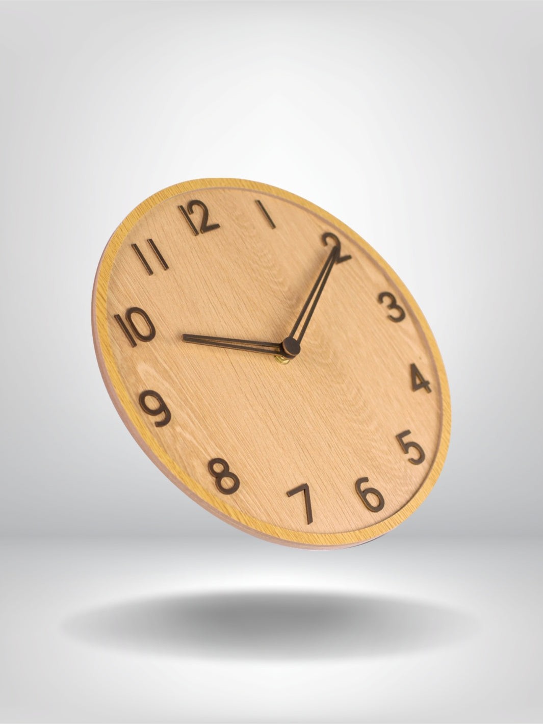 horloge murale bois scandinave_Bois Clair (2)