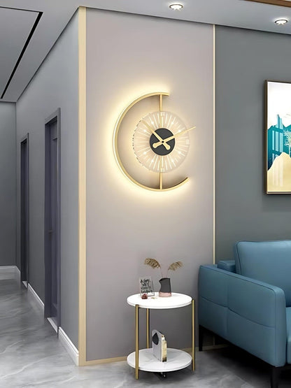 horloge murale design 40 cm_Or (2)