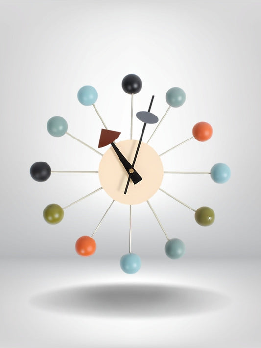 horloge murale design pour salon_Multicolor