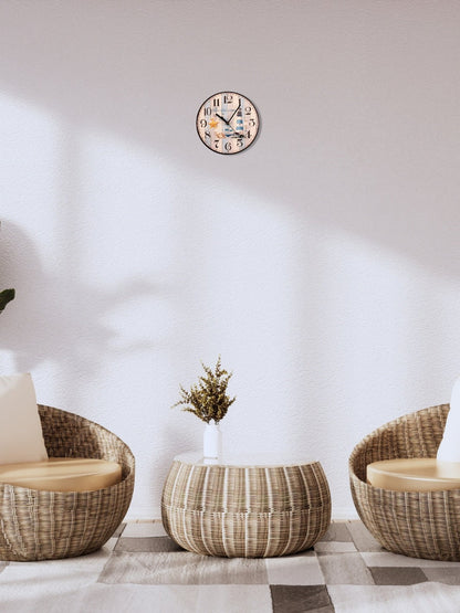 horloge murale vintage bois_Vintage Ocean (2)