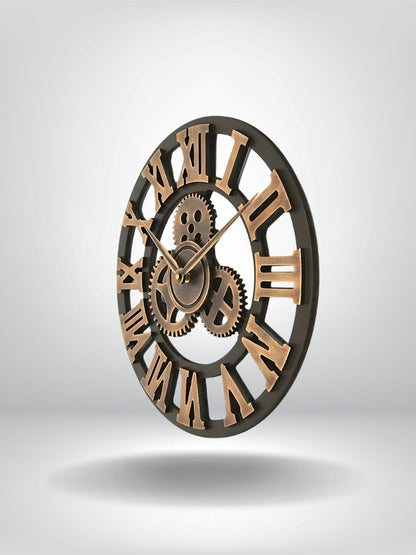 horloge murale vintage factory_Or (2)