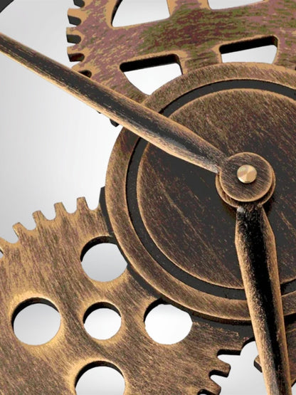 horloge murale vintage factory_Or (3)
