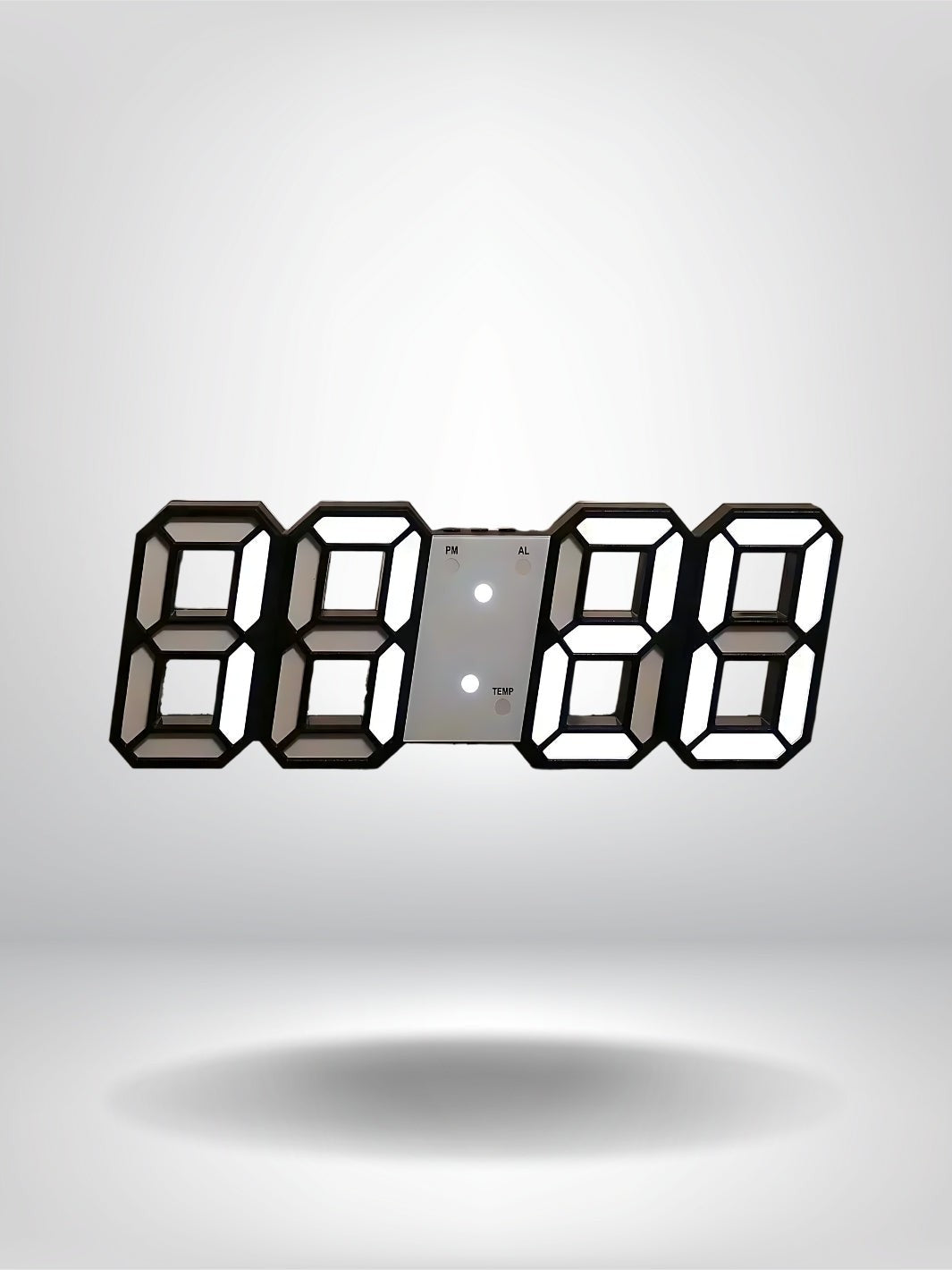 horloge numerique design_Blanc