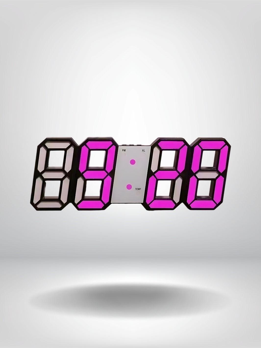 horloge numerique design_Rose