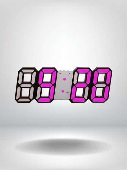 horloge numerique design_Rose