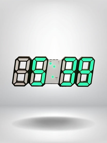 horloge numerique design_Vert Clair