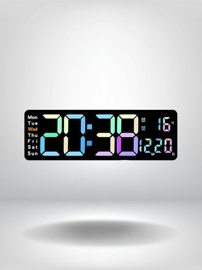 horloge numerique led_Pastel