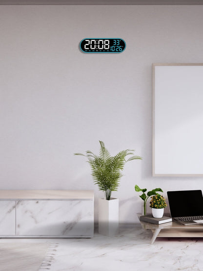 horloge numerique murale design_Bleu Clair (2)