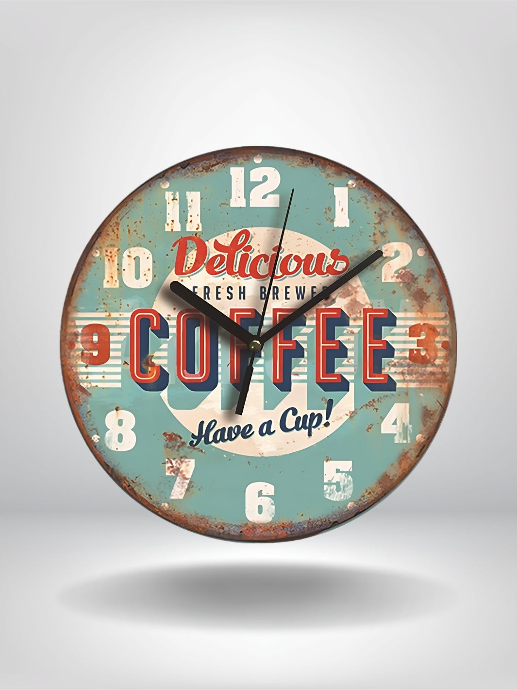 horloge publicitaire vintage_Vintage Coffee