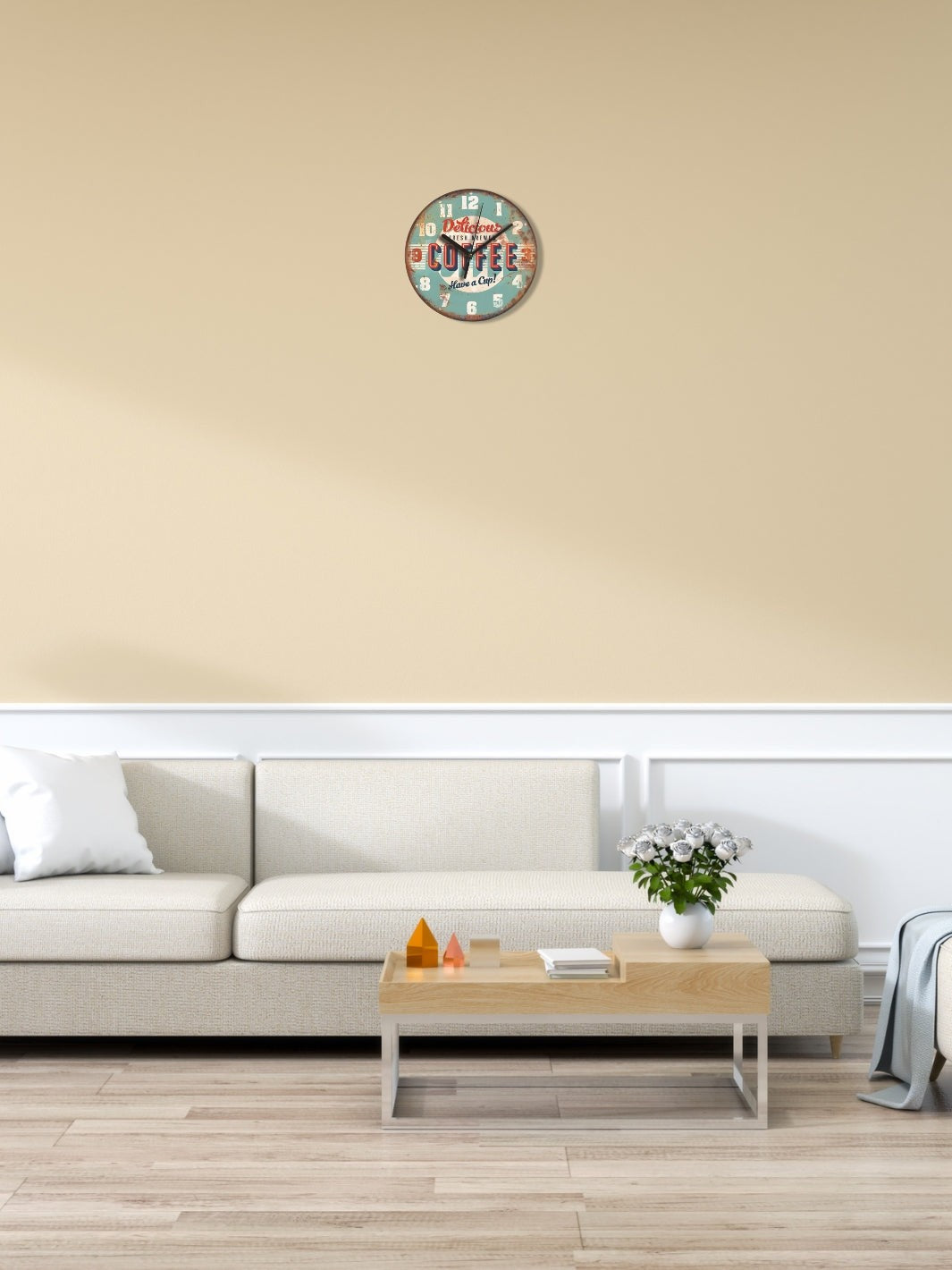 horloge publicitaire vintage_Vintage Coffee (2)