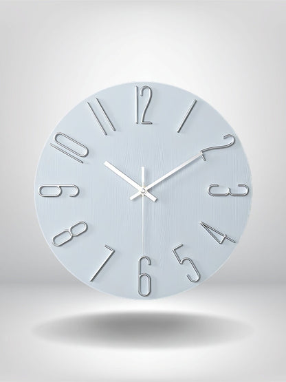 horloge ronde design_Gris