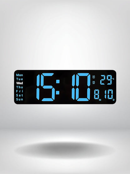 petite horloge digitale_Bleu Clair