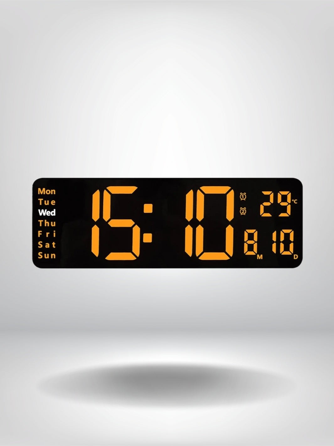 petite horloge digitale_Orange