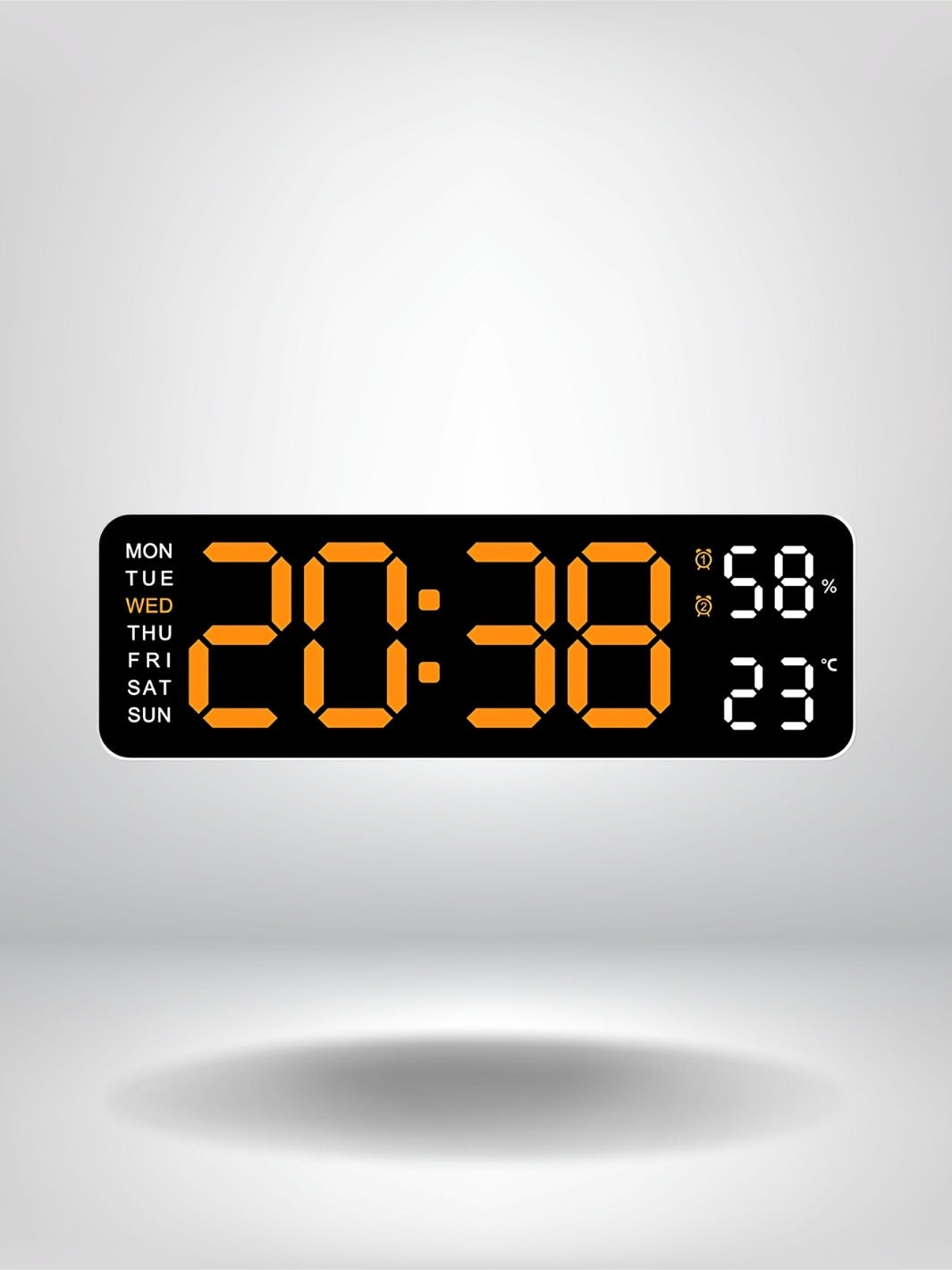 petite horloge numerique_Orange